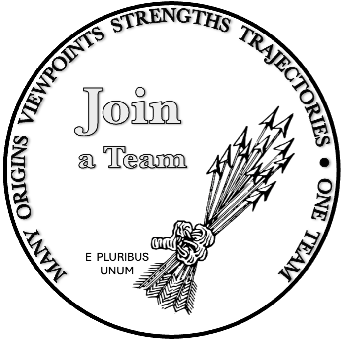 Many origins, viewpoints, strengths, trajectories. One Team.